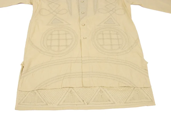 ASHA BY MDS Cotton Embroidery Long Shirt K-172763_007