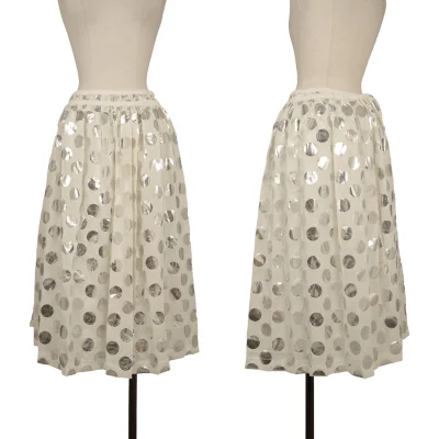tricot COMME des GARCONS tricot Special Dot Print Layered Skirt