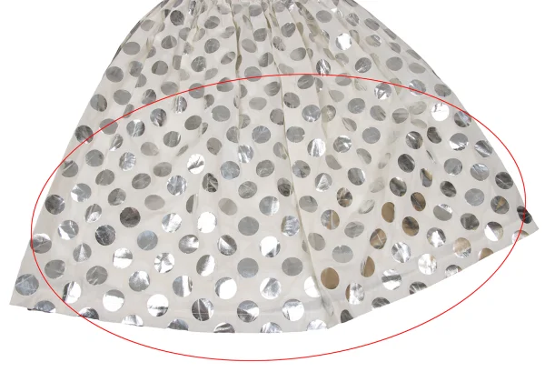 tricot COMME des GARCONS tricot Special Dot Print Layered Skirt K-172765_009