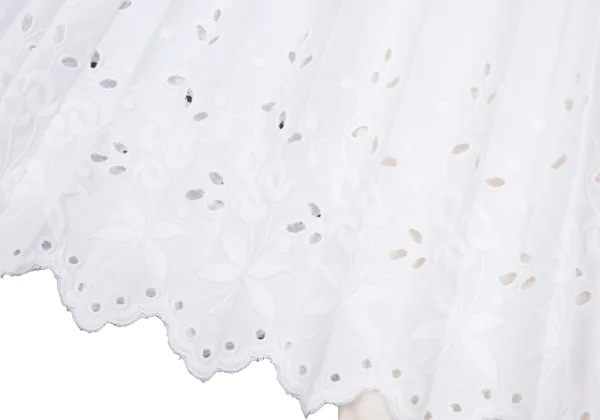COMME des GARCONS Embroidery Hem Layered Design Pleats Skirt K-172766_008
