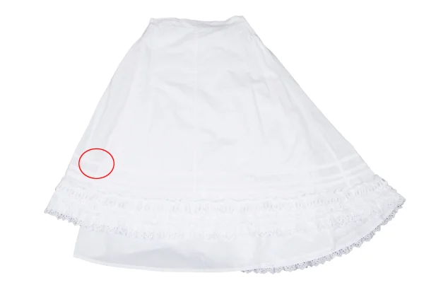 JUNYA WATANABE COMME des GARCONS Lace Decoration Hem Asymmetry Skirt K-172767_010