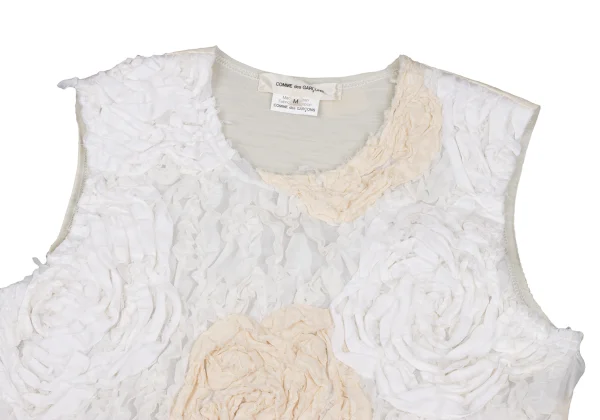 COMME des GARCONS Floral Corsage Sleeveless Top K-172768_003