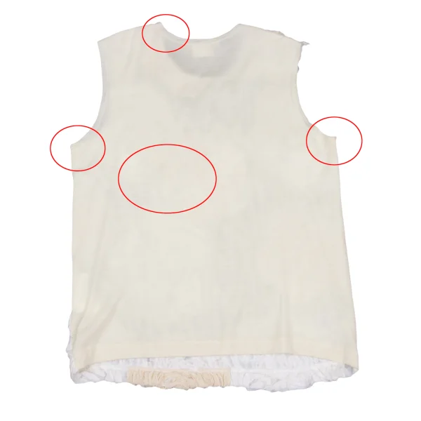 COMME des GARCONS Floral Corsage Sleeveless Top K-172768_010