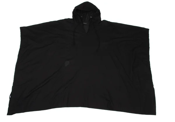 Yohji Yamamoto FEMME Cotton Skipper Hooded Poncho Coat K-172772_002