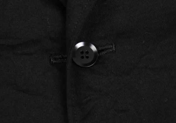 Yohji Yamamoto NOIR Washer Finish Puckered Seam Jacket K-172773_009
