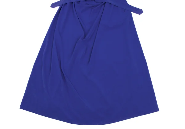 Y's Crepe de Chine Draped Neck Sleeveless Dress K-172774_009