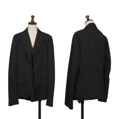 Y's Wool Layered Desgin Jacket