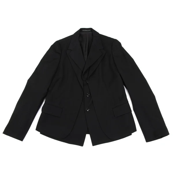 Y's Wool Layered Desgin Jacket K-172775_002