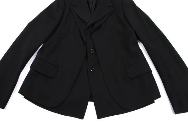 Y's Wool Layered Desgin Jacket K-172775_008