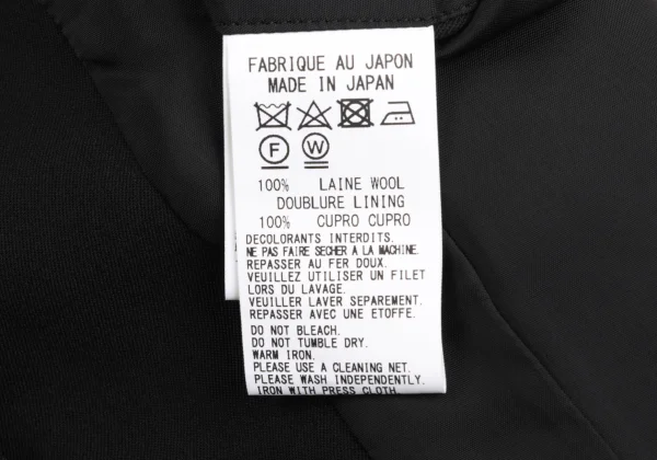 Y's Wool Layered Desgin Jacket K-172775_016