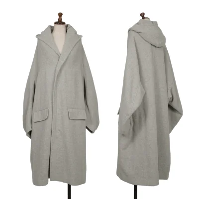 Y's Wool Hoodie Coat