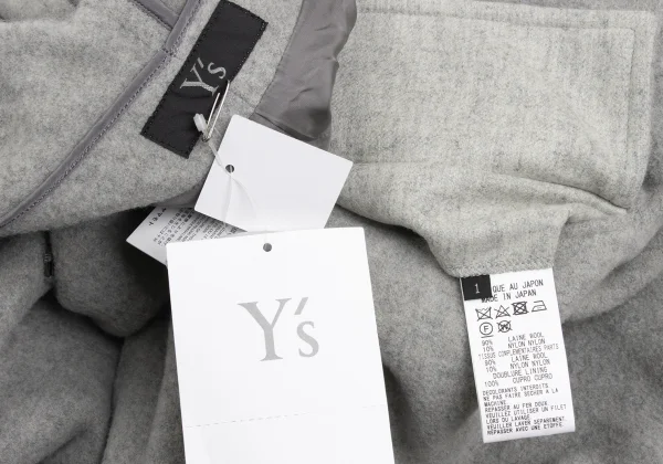 Y's Wool Hoodie Coat K-172776_014