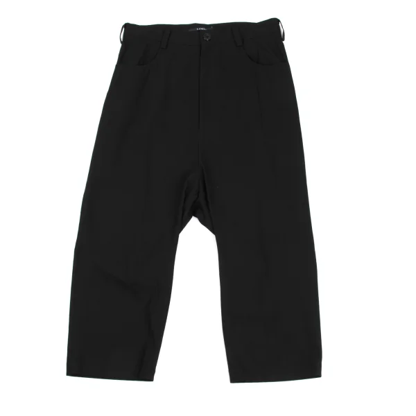 LIMI feu Cotton Drop Crotch Pants Black S K-172778_001