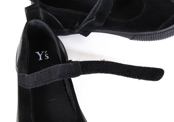 Y's Synthetic Suede Mary Janes Shoes K-172780_007