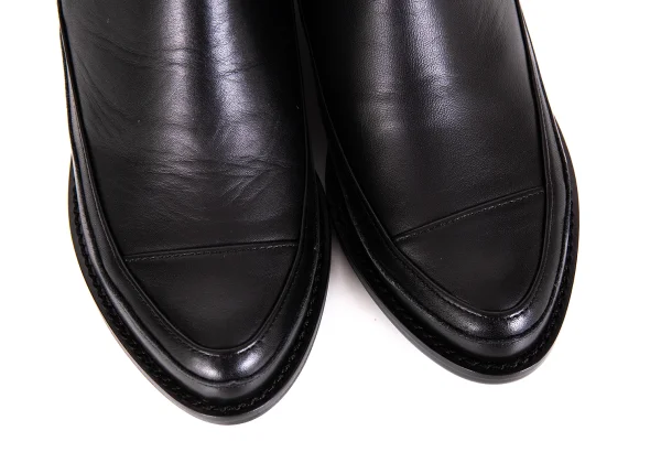 Y's Side Gore Leather Short Boots K-172781_005