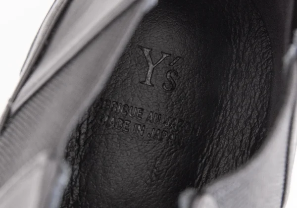 Y's Side Gore Leather Short Boots K-172781_013