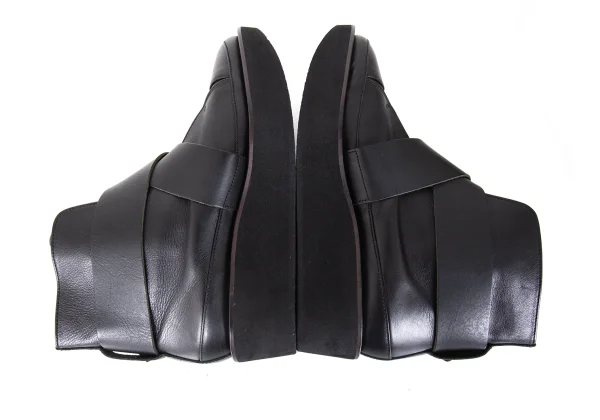 Y's Cross Strap Leather Boots K-172782_010
