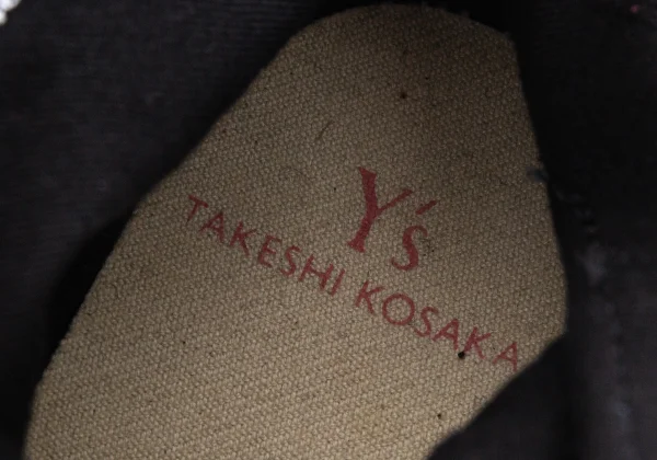 TAKESHI KOSAKA by Y's Pink Label Coating Canvas Shoes K-172783_011