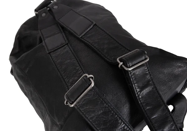 Yohji Yamamoto FEMME Tucked Cowhide Backpack K-172784_007