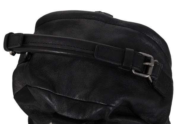 Yohji Yamamoto FEMME Tucked Cowhide Backpack K-172784_008