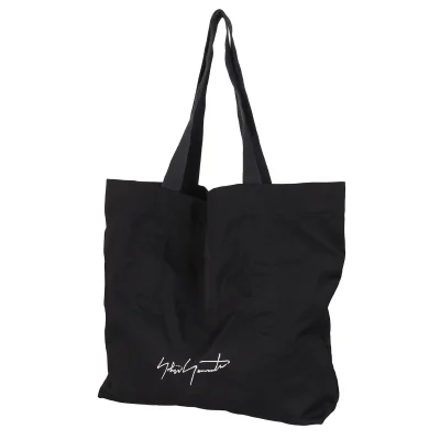 Yohji Yamamoto FEMME Wool Gabardine Tote Logo Bag