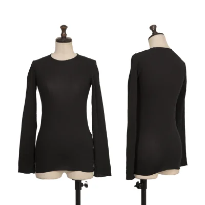 COMME des GARCONS Nylon Stretched Long Sleeve Top