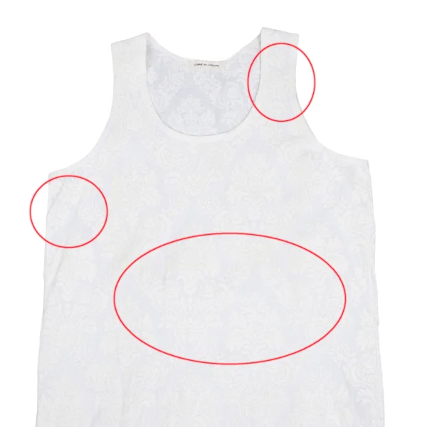 COMME des GARCONS Damask Print Tank Top K-172787_003
