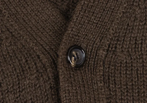 COMME des GARCONS HOMME Wool Knit Cardigan K-172792_003