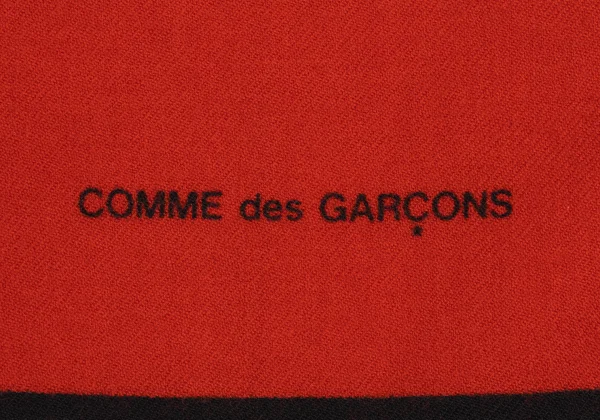 COMME des GARCONS Logo Printed Bi-color Scarf K-172794_004