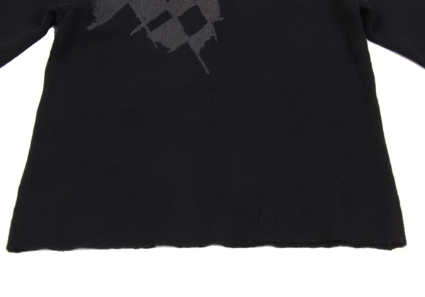 tricot COMME des GARCONS Check Print Knit Sweater K-172801_008