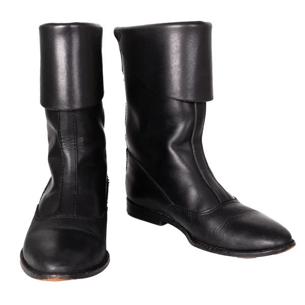 COMME des GARCONS Switching Leather Boots Black 22 (US About 5) K-172806_001
