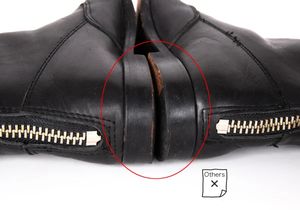 COMME des GARCONS Switching Leather Boots K-172806_014