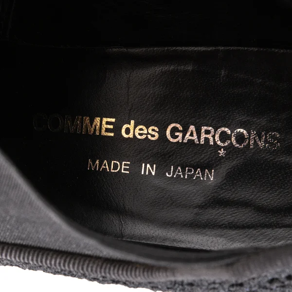COMME des GARCONS Lace Design Side Gore Slip-on Shoes K-172807_017