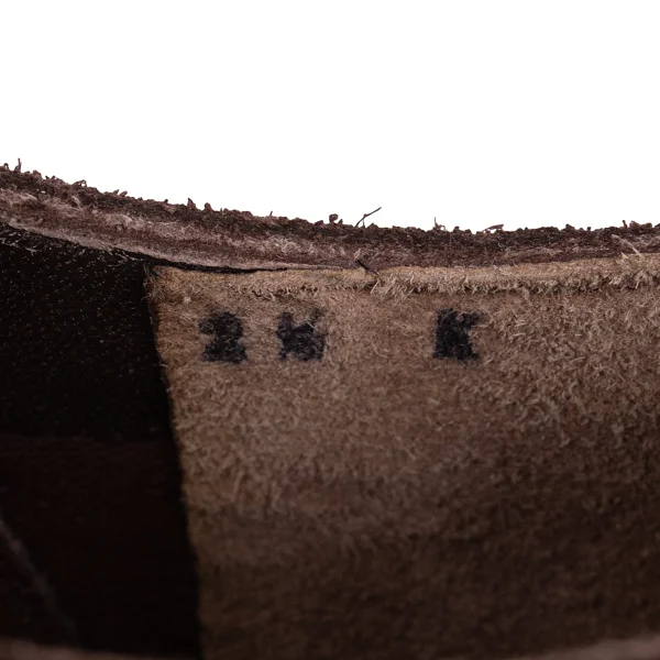 tricot COMME des GARCONS Wood Sole Belted Suede Shoes K-172808_015