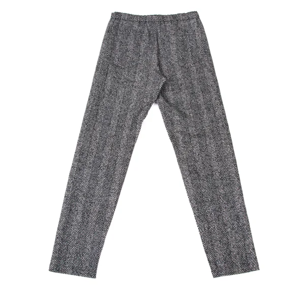 ISSEY MIYAKE me Cotton Herringbone Print Stretch Pants K-172811_007
