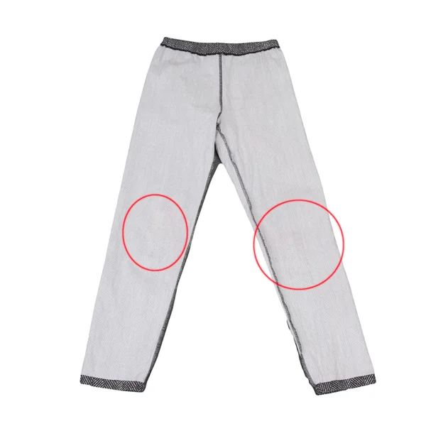 ISSEY MIYAKE me Cotton Herringbone Print Stretch Pants K-172811_010