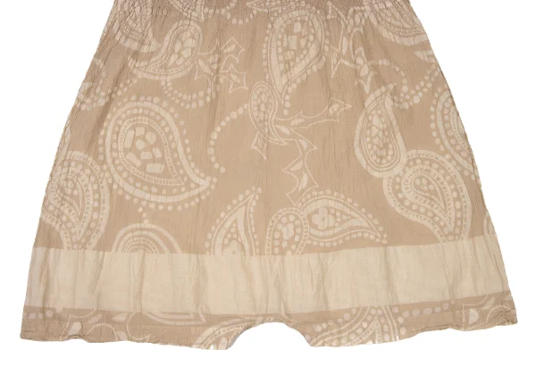 ISSEY MIYAKE me Cauliflower Switching Paisley Dropped Crotch Pants K-172813_007