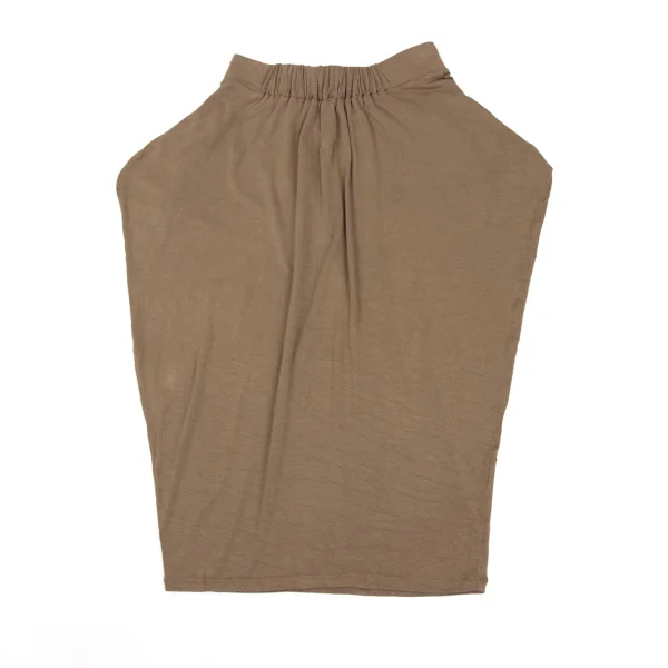 ISSEY MIYAKE Rayon Stretch Drape Skirt K-172822_002