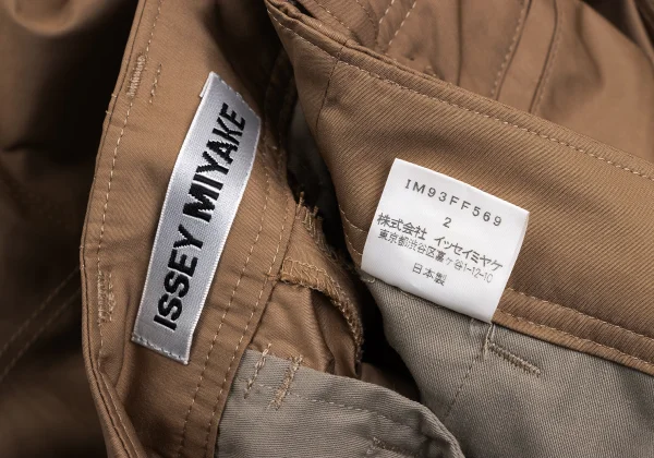 ISSEY MIYAKE Poly Stitch Design Half Pants K-172824_015