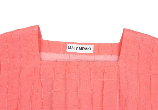 ISSEY MIYAKE Check Weave Sleeveless Dress K-172831_004