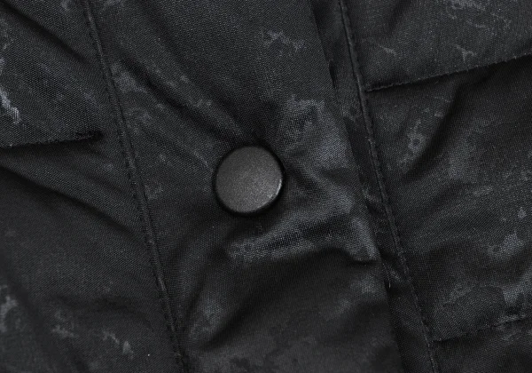 ISSEY MIYAKE Polyurethane Coated Zip Design Down Coat K-172832_005