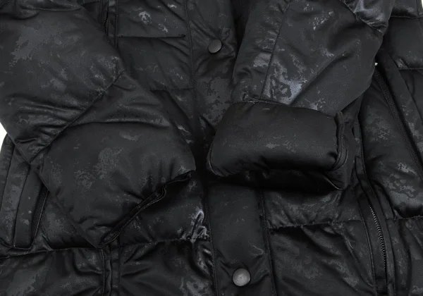 ISSEY MIYAKE Polyurethane Coated Zip Design Down Coat K-172832_007