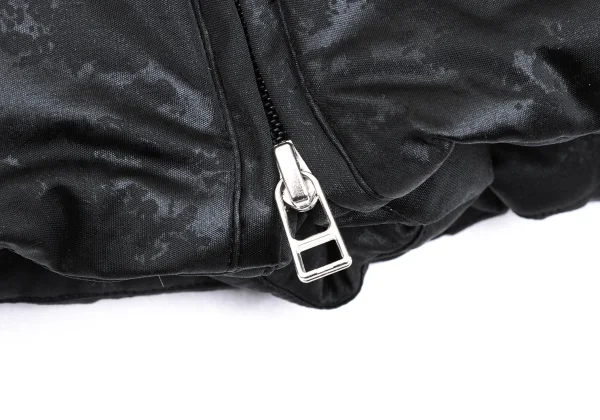 ISSEY MIYAKE Polyurethane Coated Zip Design Down Coat K-172832_011