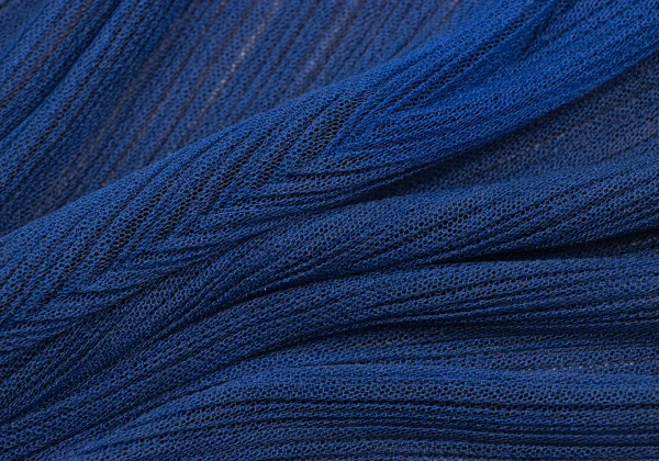 Unbranded Bicolor Pleated Mesh Stole K-172833_006