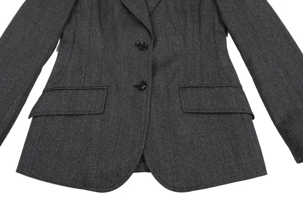 DOLCE&GABBANA Wool Peaked Lapel Jacket K-172837_008