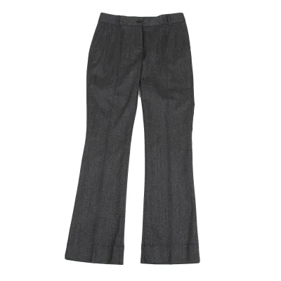 DOLCE&GABBANA Wool Straight Pants