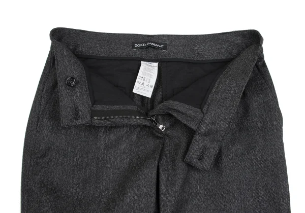DOLCE&GABBANA Wool Straight Pants K-172838_005