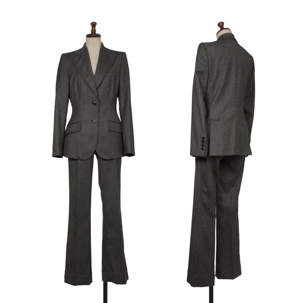 DOLCE&GABBANA Wool Straight Pants K-172838_011