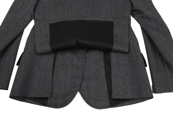 DOLCE&GABBANA Wool Peaked Lapel Jakcet & Straight Pants  K-172839_011