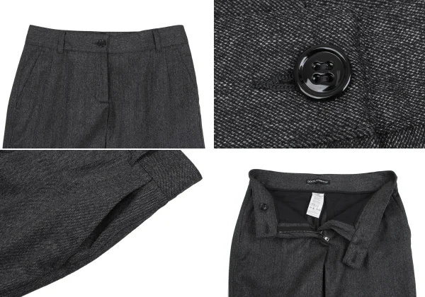 DOLCE&GABBANA Wool Peaked Lapel Jakcet & Straight Pants  K-172839_013